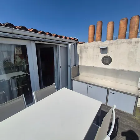 Morena - Superbe Duplex, Terrasse Avec Vue Mer, Wifi, Climatisation דירה לה רושל